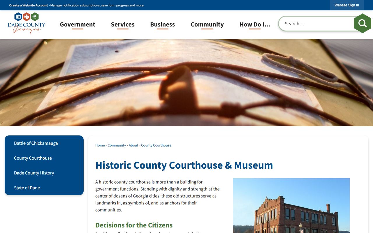 Dade County court records historic courthouse and museum page